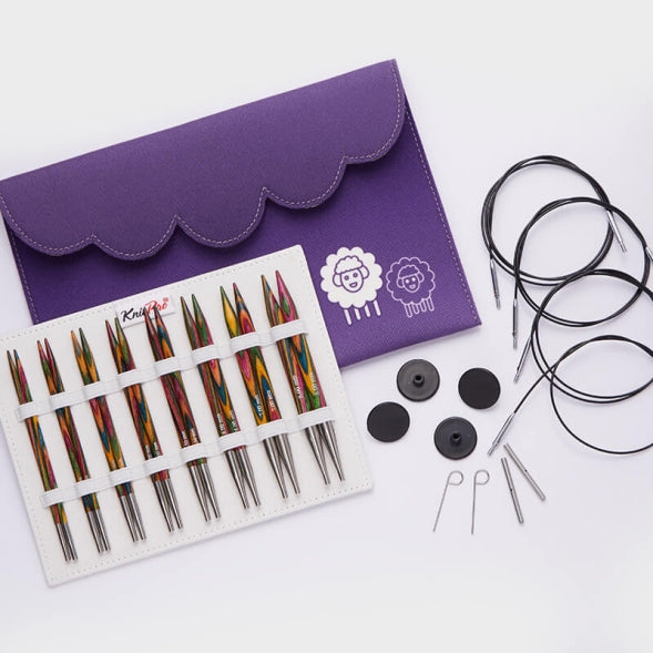 KnitPro Symfonie Delux Interchangeable Needle Set with Swivel Cables