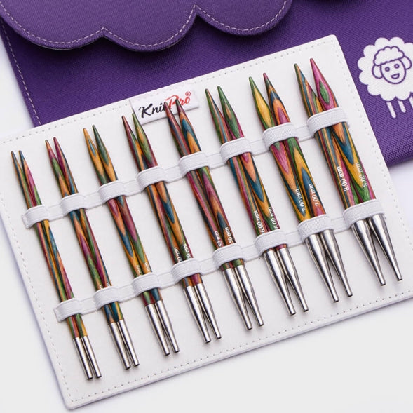 KnitPro Symfonie Delux Interchangeable Needle Set with Swivel Cables