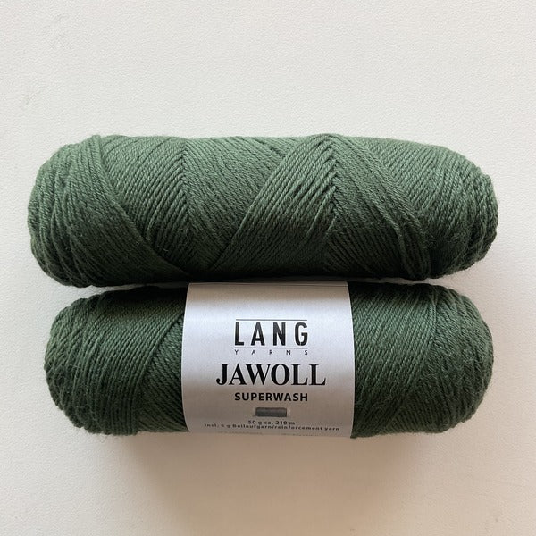 Lang Yarns Jawoll Sock 4ply - colour 0098 Fern