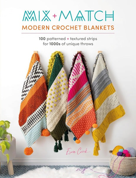 Mix and Match Modern Crochet Blankets by Esme Crick