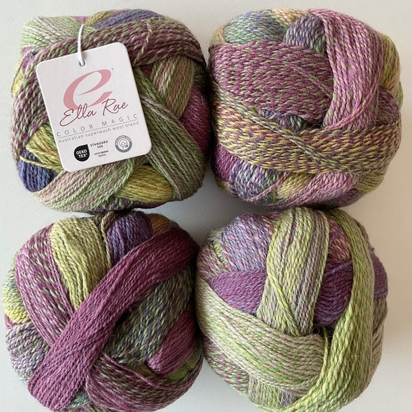 Ella Rae Color Magic Sock - 4ply/fingering weight - 100gm