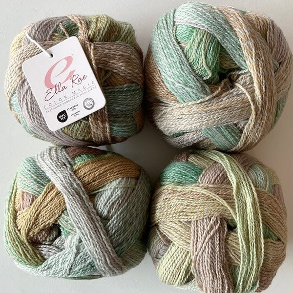 Ella Rae Color Magic Sock - 4ply/fingering weight - 100gm