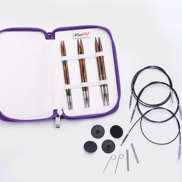 KnitPro Symfonie Wood Starter Interchangeable Needle Set