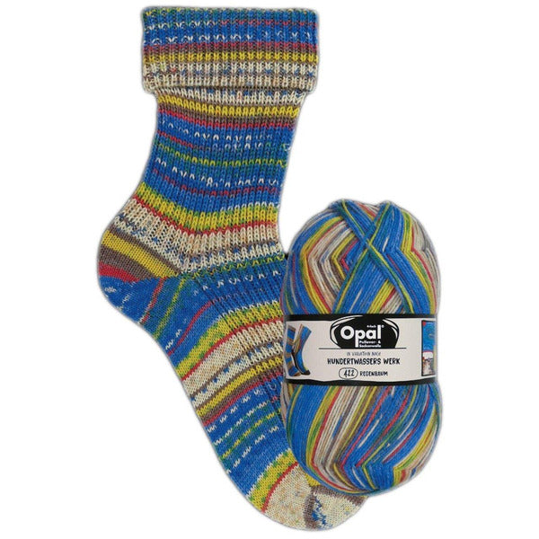 Opal Sock Yarn Hundertwassers Werk Range - 100gm 4ply/fingering weight