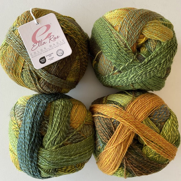 Ella Rae Color Magic Sock - 4ply/fingering weight - 100gm