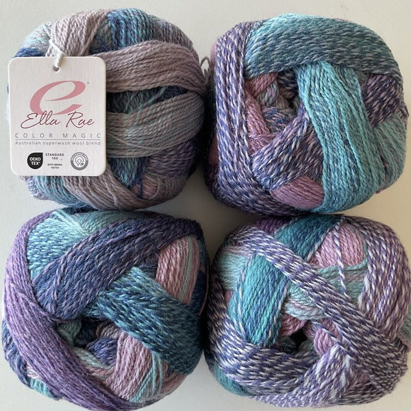 Ella Rae Color Magic Sock - 4ply/fingering weight - 100gm