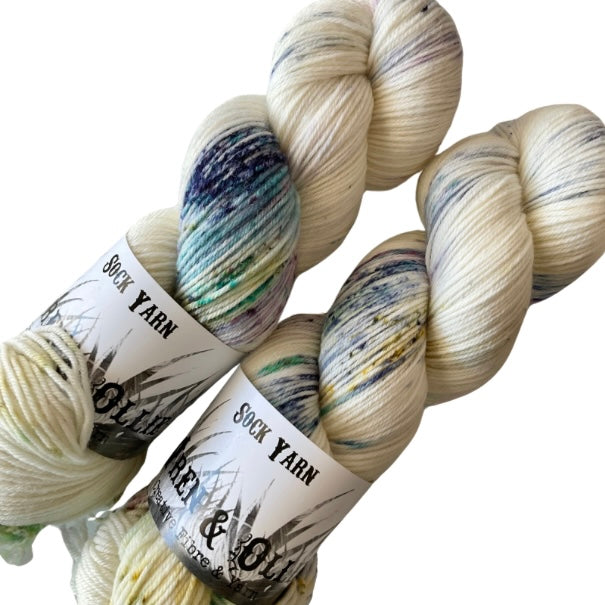 Wren and Ollie Sock Yarn (4ply/fingering weight) 100gm