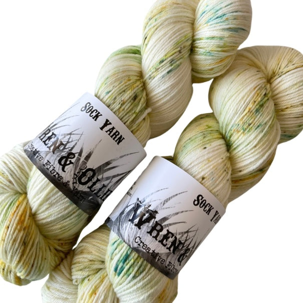 Wren and Ollie Sock Yarn (4ply/fingering weight) 100gm