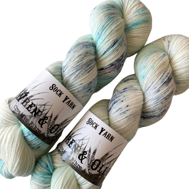 Wren and Ollie Sock Yarn (4ply/fingering weight) 100gm