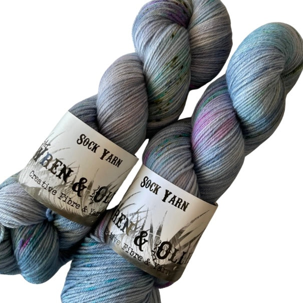 Wren and Ollie Sock Yarn (4ply/fingering weight) 100gm